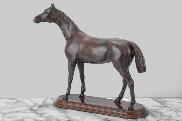 Pferdeskulptur Bronze groß